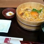 鳥開 総本家 - ごま豆腐とスープのセット