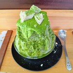 フランフラン ル パティシエ ウエムラ - 西尾抹茶の超抹茶かき氷