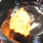 Ebihide - 海老秀ラーメン　辛味噌　８００円　辛味噌のアップ　【　２０１５年４月　】