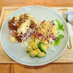 SHIMAUMA BURGER - 料理写真:とろける焼きチーズタコライス