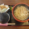 よしふじ - 釜揚げうどん（天ぷら3品付き）