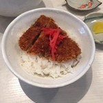 さわばた - 谷地セット(半谷地カツ丼)H27.4.8