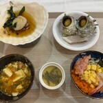 亀の井ホテル - ビュッフェからチョイスした料理