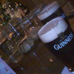 ギネス樽生1Pint￥920、ハーフ＆ハーフ￥870