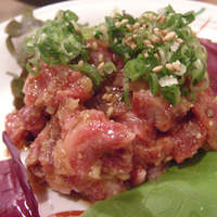 馬春楼 北新地総本店 - 桜肉ユッケ