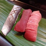 幸鮨 - こはだ・赤身・中トロ