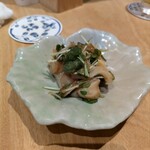酒場シナトラ - つぶ貝の梅しそ和え