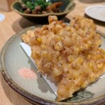 酒場シナトラ - とうもろこしのかき揚げ