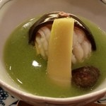 日本橋笈川 - 2015.4　お椀