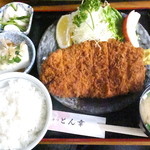 とんかつ とん幸 - 特上ロース定食　１４７０円　【　２０１５年４月　】