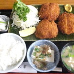 とんかつ とん幸 - 特上ヒレ定食　１６８０円　【　２０１５年４月　】