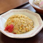 ふくみ大衆食堂 - ダブルの格闘家の半チャーハンを隠し撮り( ✌︎'ω')✌︎