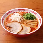 中華そば 我馬 - 赤辛中華そば