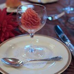 名古屋マリオットアソシアホテル - ブラッドオレンジのシャーベット