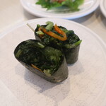 はま寿司 - 野沢菜昆布軍艦
