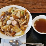 えびす - 中華丼　850円
