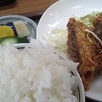 すえひろ - ジャンボメンチカツ定食（ランチ）