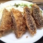 ジャンボメンチカツ定食（ランチ）