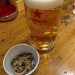 酒蔵 弁慶 - 生ビール（600円）