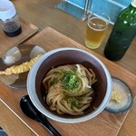 うどんDONGO - ぶっかけうどん、海老天
