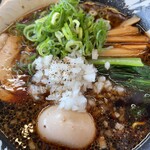 麺や暁 - 具材アップ