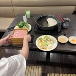 しゃぶ葉 - 料理写真:豚肉Only