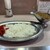 タンドゥール - 料理写真:昔ながらの銀のお皿にライス　銀の器にカレーがたっぷり！