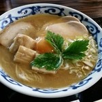 桜木製麺所 - 節系鶏醤油白湯そば７８０円　再訪１５年４月