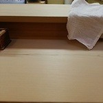 Okazaki - カウンターにタオルが干してありました…