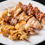 加賀屋 - 料理写真:もつ焼セット（4本）