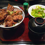 梵天食堂 - 帯広風炭火焼豚丼