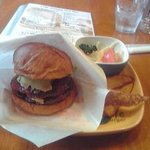 8cafe hamburger - Wパティバーガーランチ