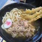 資さんうどん - 肉ごぼ天うどん812円