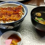千里うなぎ - うな丼（小3貫、ごはん200g、1980円）