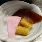 千里うなぎ - 漬物