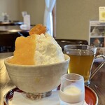 レ・ザンジュ - かき氷 信州あんずと杏仁