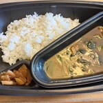 CoCo壱番屋 - 料理写真:メニューの中から選んだのはほうれん草のカレー。
