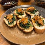たけはらの味 ぴぃす - 雲丹ホーレン草
