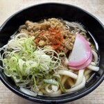 ぷらっとぴっと 7・8番ホーム - かしわうどん