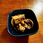 焼鳥家 - お通し 価格不明。