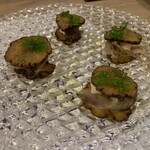 さば料理専門店 SABAR+ - いぶりがっこと燻製さばとクリームチーズ