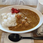 クイックキッチン ケイ - カレー600円＋おにぎり200円(税込み)