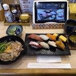 海鮮アトム - 寿司そばランチ