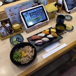 海鮮アトム - 寿司そばランチ