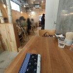 親父のあんかけパスタ、 - 店内は女性客でいっぱい