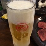 Sumibiyakiniku Yamamoto - オリオンビール