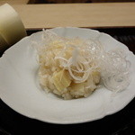 中はアルデンテの筍ごはんにうど