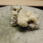 緒方 - アワビの天ぷら