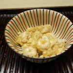 緒方 - 鯛の白子の卵とじ