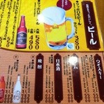 サンデスカフェレストラン - ドリンクメニュー2